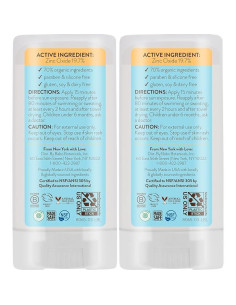 Protector Solar Mineral Babo Botanicals Stick SPF 50 Bebés 2