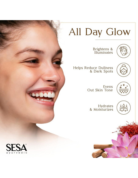 Suero Facial Kumkumadi SESA 30ml - Hidratante y Antienvejecimiento