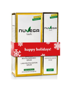 Suero Vegano para Pestañas y Cejas Nuvega Lash 1ml y 3ml
