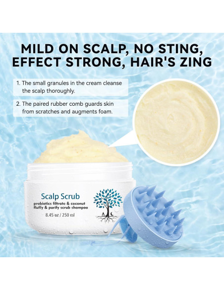 Exfoliante para Cuero Cabelludo Mokasakiso 240g - Limpieza Profunda Exfoliante para Cuero Cabelludo Mokasakiso 240g - Limpieza Profunda