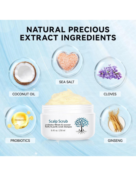 Exfoliante para Cuero Cabelludo Mokasakiso 240g - Limpieza Profunda Exfoliante para Cuero Cabelludo Mokasakiso 240g - Limpieza Profunda