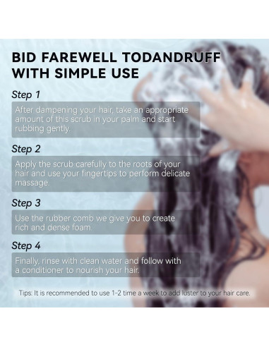 Exfoliante para Cuero Cabelludo Mokasakiso 240g - Limpieza Profunda