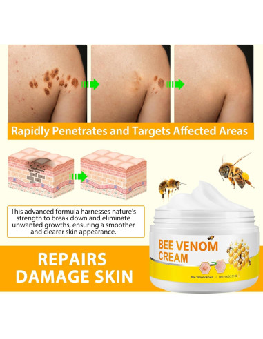 Crema Hidratante de Veneno de Abeja Newseel 150g - Reparadora