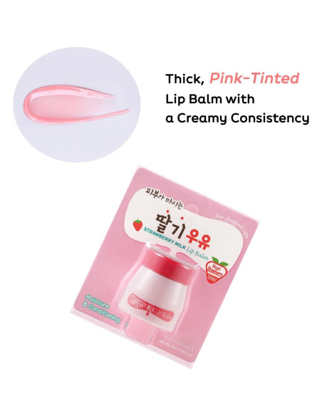 Bálsamo Labial WELCOS Kwailnara Fresa 10 ml Hidratante Bálsamo Labial WELCOS Kwailnara Fresa 10 ml Hidratante