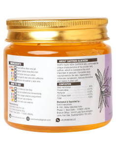 Gel de Aloe Vera con Azafrán SVATV - Hidratación 200g 2