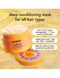 Máscara Nutritiva Amika Soulfood 240 ml Hidratante 2