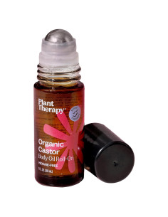 Aceite de Ricino Orgánico Plant Therapy Roll On 30 mL - Sin Desorden