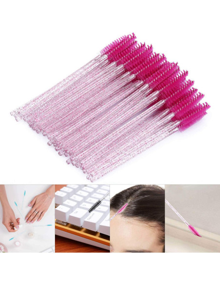 300 Varitas desechables Tbestmax para pestañas y cejas