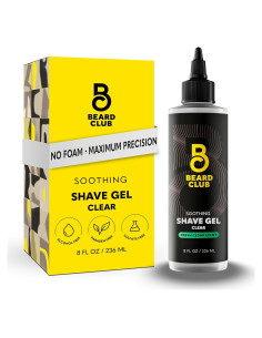 Gel de Afeitar Premium The Beard Club 227g - Hidratante Piel Sensible