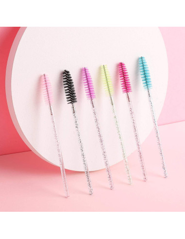 300 Varitas desechables Tbestmax para pestañas y cejas