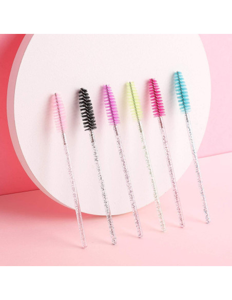 300 Varitas desechables Tbestmax para pestañas y cejas