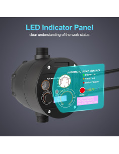 Controlador Automático de Bomba OELFFOW 110V Ajuste Rotatorio 2