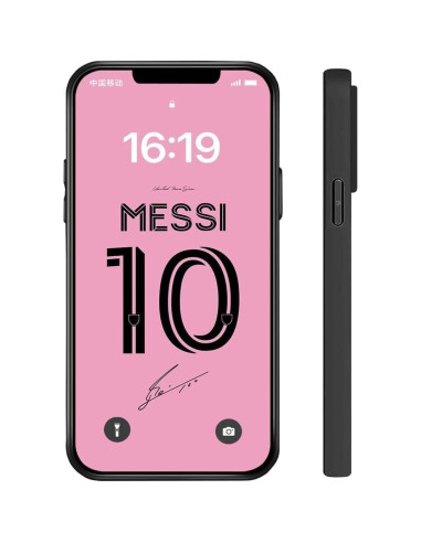 Funda Bumper ZERMU para iPhone 13 Pro Max Messi 6.7"