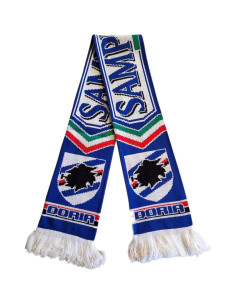Bufanda de Fútbol Sampdoria | Tejido Acrílico Premium 1.52m 2