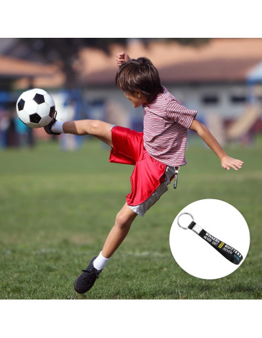 Llavero de Fútbol MTLEE 12 Pcs con Citas Motivacionales