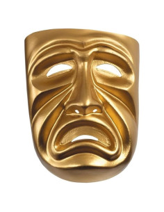 Máscara de Tragedia Disguise Inc 23x18cm para Disfraz