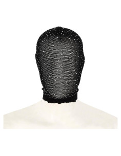 Máscara de Malla Negra Completa Hosfairy para Halloween y Fiestas