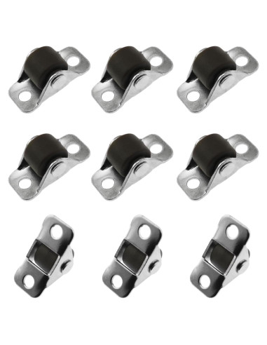 16 Ruedas Direccionales de Goma 1,27 cm para Proyectos