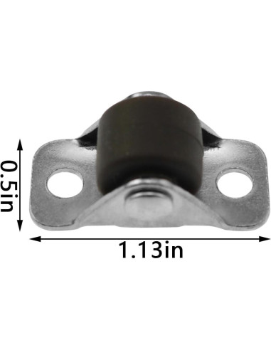 16 Ruedas Direccionales de Goma 1,27 cm para Proyectos