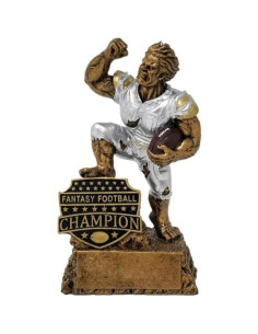 Trofeo Monstruo Campeón Fútbol Fantástico Decade Awards 16.51 cm 2