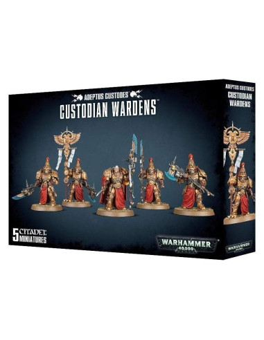 Figuras Warhammer 40k Games Workshop Adeptus Custodes Negro