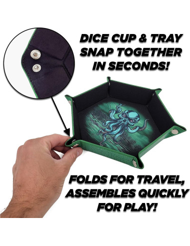 Set de Trayectoria de Dados Plegable CASEMATIX con Vaso