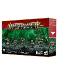 Warhammer Age of Sigmar Acolyte Globadiers Skaven GWS 90-47