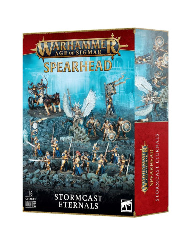 Warhammer Edad de Sigmar - Vanguardia Eternos de Stormcast - 16 Miniaturas