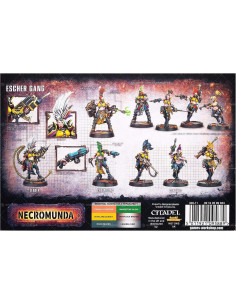 Miniatura Banda Escher Necromunda GAMES WORKSHOP 10 Piezas 2