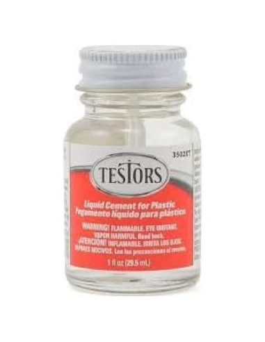 Cemento Líquido Testors para Plásticos 29.57 ml