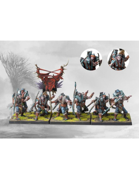 Cazadores Nórdicos de Conquista Para Bellum Games - 12 Miniaturas