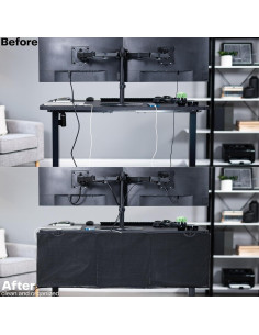 Funda de Privacidad VIVO 121,92 cm con Abrazadera Negra 2