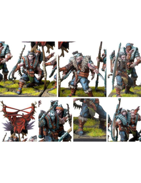 Cazadores Nórdicos de Conquista Para Bellum Games - 12 Miniaturas