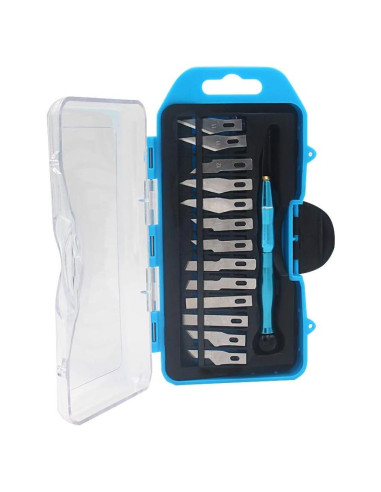 Juego de cuchillos de manualidades Miular con 13 hojas de repuesto