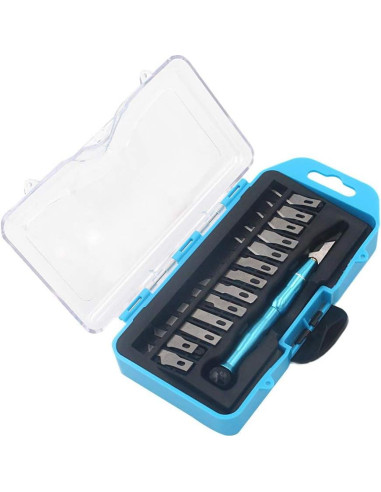 Juego de cuchillos de manualidades Miular con 13 hojas de repuesto