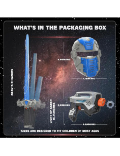 Conjunto de Sables Iluminados SANCO para Niños - Espadas de Luz y Más 2