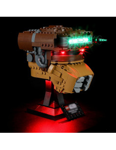 Kit de Luz LED YEABRICKS para Lego 75351 Casco Leia Boushh 2