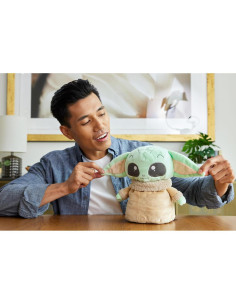 Juguete de Peluche Grogu Saltarín Mattel 28 cm Star Wars 2