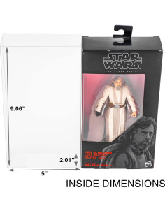 Protectores de Cajas Viturio para Figuras Star Wars 6" - Paquete de 10 2
