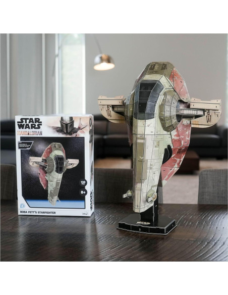 Puzzle 4D Star Wars Boba Fett 130 Piezas 14+ 1:40 Puzzle 4D Star Wars Boba Fett 130 Piezas 14+ 1:40