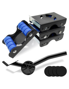 Deslizadores de Muebles WVIOUOPU con 8 Ruedas 340 kg