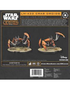 Expansión de Unidad Droides Cangrejo LM-432 - Star Wars Legion 2