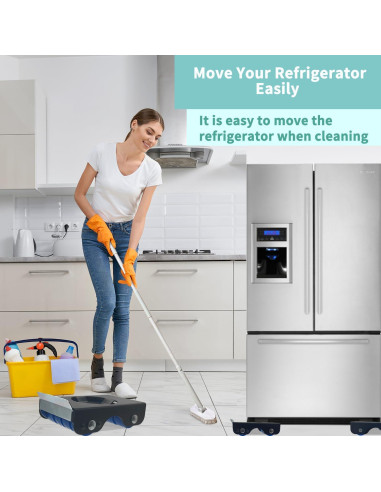 Deslizadores de Muebles WVIOUOPU con 8 Ruedas 340 kg