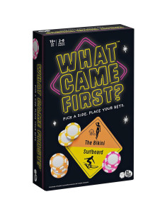 Juego de mesa ¿Qué vino primero? Big Potato - Trivia de fiesta 2