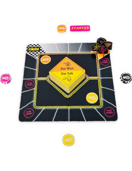 Juego de mesa ¿Qué vino primero? Big Potato - Trivia de fiesta