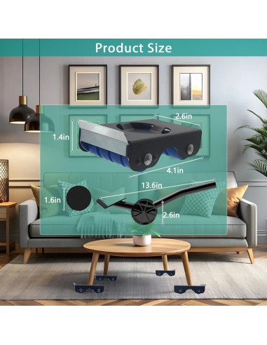 Deslizadores de Muebles WVIOUOPU con 8 Ruedas 340 kg