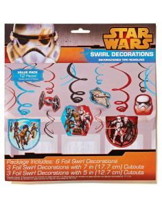 Decoraciones de Remolino de Papel Star Wars Rebels 18 cm 2