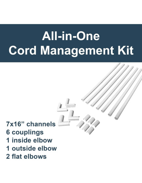 Kit Organizador de Cables Legrand Wiremold C110 40,64 cm