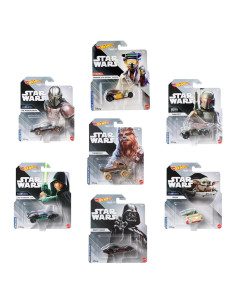 Hot Wheels Star Wars - Set Completo 7 Autos 1:64 Mattel