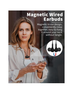 Auriculares USB C TITACUTE In-Ear con Micrófono y Control 2